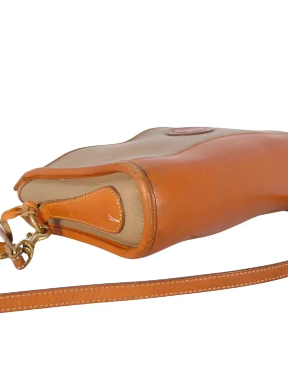 DOONEY & BOURKE Vintage AWL Taupe Crossbody Bag - Picture 6 of 12